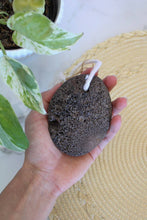 Load image into Gallery viewer, Lava Pumice Stone with Cotton Hanging Loop