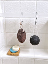Load image into Gallery viewer, Lava Pumice Stone with Cotton Hanging Loop