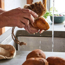 Load image into Gallery viewer, Tiger Veggie Brush - All Natural Handmade