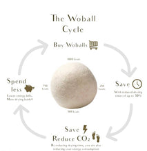 Load image into Gallery viewer, Organic Wool Dryer Balls Set Of 6