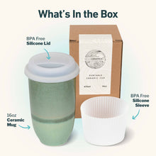 Load image into Gallery viewer, Emerald 16oz Ceramic Travel Mug