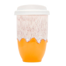 Load image into Gallery viewer, Grapefruit 12oz Ceramic Travel Mug
