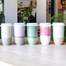 Load image into Gallery viewer, Emerald 16oz Ceramic Travel Mug