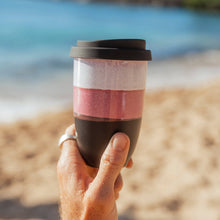 Load image into Gallery viewer, Eclipse 12oz Ceramic Travel Mug – (Includes Lid & Band)