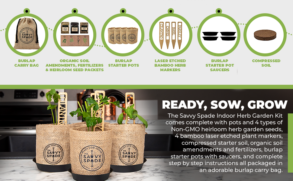 herb garden seed starter kit Herb Garden Starter Kit