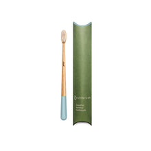 Load image into Gallery viewer, Glacial Blue Truthbrush with Medium Castor Oil Bristles