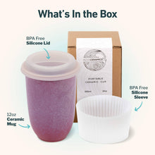 Load image into Gallery viewer, Astral Bloom 12oz Ceramic Travel Mug