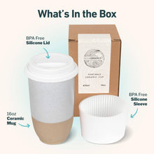 Load image into Gallery viewer, Dune 16oz Ceramic Travel Mug