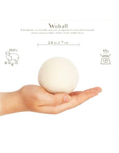 Load image into Gallery viewer, Organic Wool Dryer Balls Set Of 6