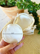Load image into Gallery viewer, Hemp Cotton Rounds 10 Pack with Mesh Cotton Laundry Bag