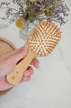 Load image into Gallery viewer, Bamboo Travel Hairbrush