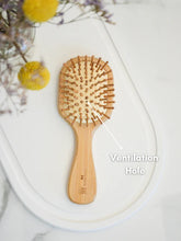 Load image into Gallery viewer, Bamboo Travel Hairbrush