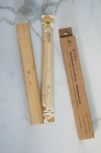 Load image into Gallery viewer, Bamboo Toothbrush & Travel Case | Travel Set
