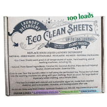 Load image into Gallery viewer, Eco Clean Sheets | Concentrated Laundry Detergent