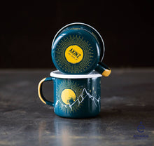 Load image into Gallery viewer, Mountain Views Enamel Camp Mug