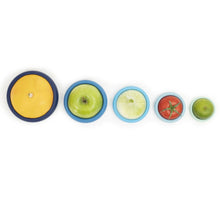 Load image into Gallery viewer, Set of 5 Food Huggers - Ice Blue