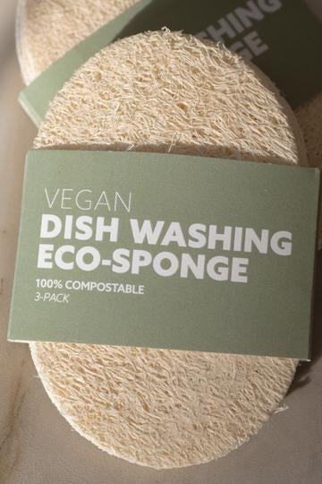 Biodegradable Eco-Spongers for Dish Washing 3-pack