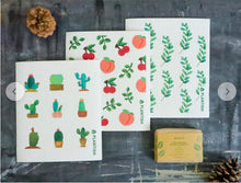 Load image into Gallery viewer, Summer Feels - Swedish Sponge Cloth Set | Plantish