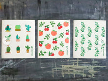Load image into Gallery viewer, Summer Feels - Swedish Sponge Cloth Set | Plantish
