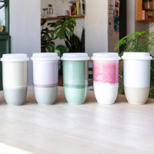 Load image into Gallery viewer, Dune 16oz Ceramic Travel Mug
