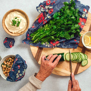 Bread Wrap - Botanical Print