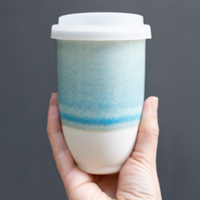 Load image into Gallery viewer, Lagoon 12oz Ceramic Travel Mug
