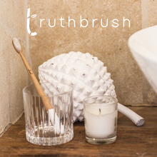Load image into Gallery viewer, Toothbrush with Medium Castor Oil Bristles
