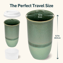 Load image into Gallery viewer, Emerald 16oz Ceramic Travel Mug
