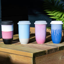 Load image into Gallery viewer, Astral Bloom 16oz Ceramic Travel Mug
