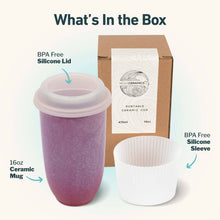 Load image into Gallery viewer, Astral Bloom 16oz Ceramic Travel Mug
