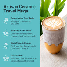 Load image into Gallery viewer, Grapefruit 12oz Ceramic Travel Mug
