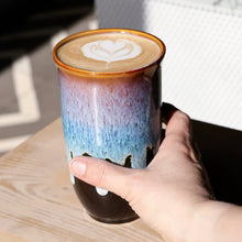 Load image into Gallery viewer, Monsoon Ceramic Travel Mug – 16oz with Lid &amp; Sleeve
