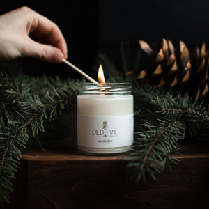 Evergreen Candle