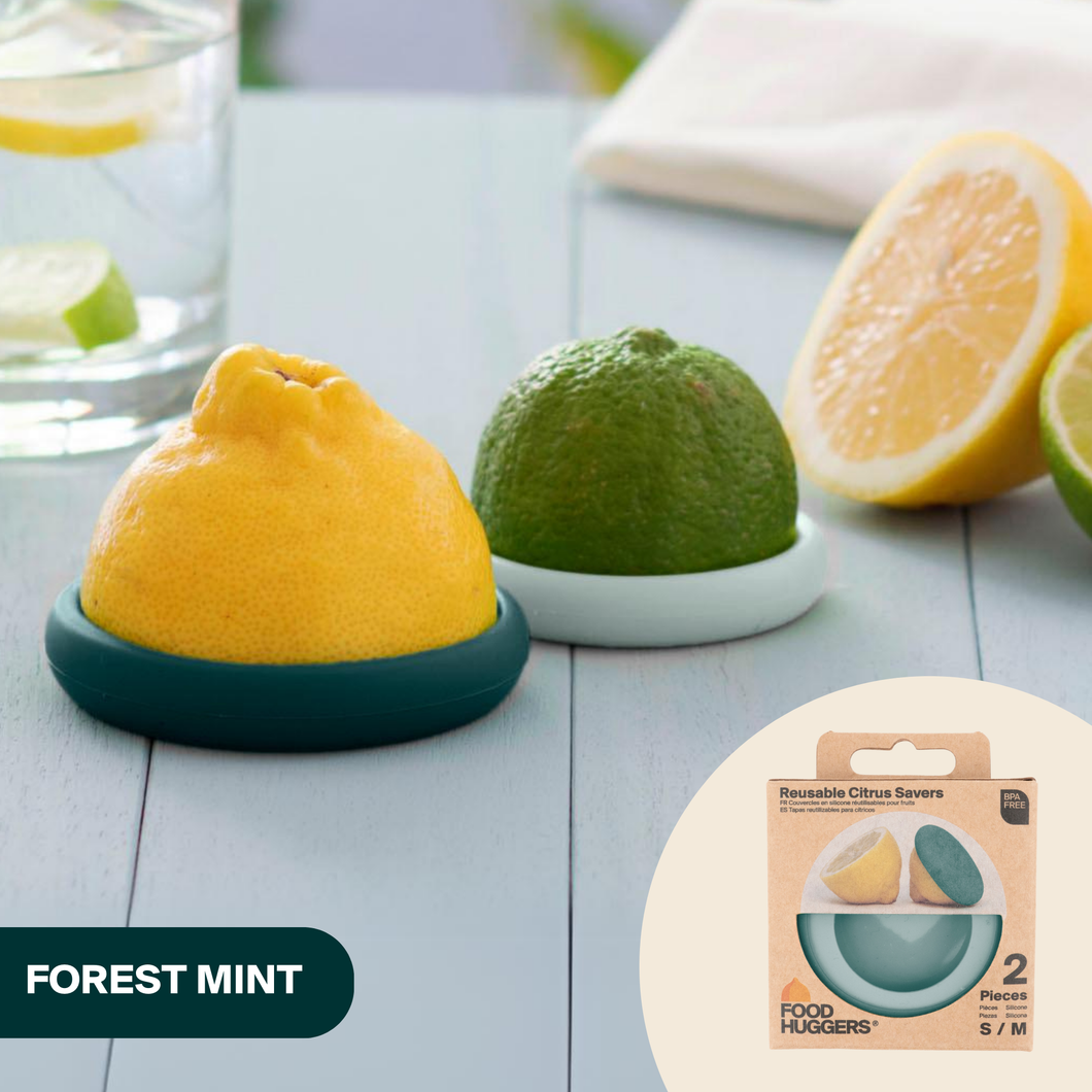 Food Huggers Citrus Saver Forest Mint | Two Pack