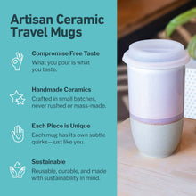 Load image into Gallery viewer, Horizon 16 oz Ceramic Travel Mug
