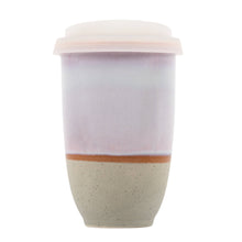 Load image into Gallery viewer, Horizon Ceramic Travel Mug – 12oz with Lid &amp; Sleeve
