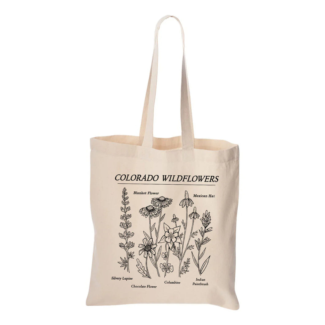 Colorado Wildflowers Tote Bag