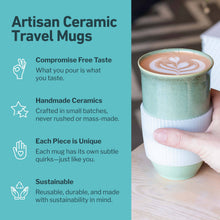 Load image into Gallery viewer, Emerald 16oz Ceramic Travel Mug
