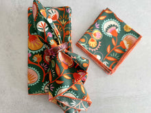 Load image into Gallery viewer, Desert Bloom Cloth Napkins, set of four
