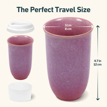 Load image into Gallery viewer, Astral Bloom 12oz Ceramic Travel Mug
