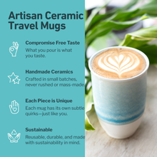 Load image into Gallery viewer, Lagoon 12oz Ceramic Travel Mug
