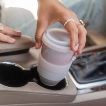 Load image into Gallery viewer, Horizon Ceramic Travel Mug – 12oz with Lid &amp; Sleeve
