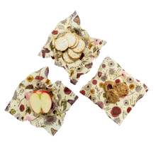 Load image into Gallery viewer, Bee&#39;s Wrap | Medium 3 Pack - Meadow Magic, Vegan Wax
