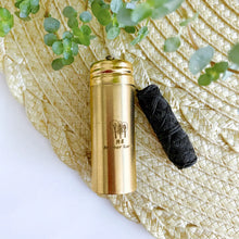 Load image into Gallery viewer, VEGAN Biodegradable Bamboo Charcoal Dental Floss in Stainless Steel

