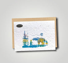 Load image into Gallery viewer, Bear &amp; Cub Plantable Greeting Card
