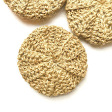 Load image into Gallery viewer, Jute Pot Scrubbers

