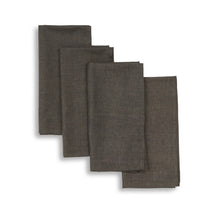 Load image into Gallery viewer, Chestnut Napkin (set of 4), Soft Handwoven Cotton | Sustainable Threads
