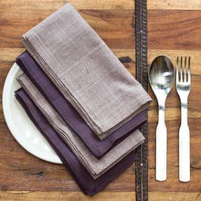 Load image into Gallery viewer, Dusk Napkin (set of 4), Soft Handwoven Cotton | Sustainable Design
